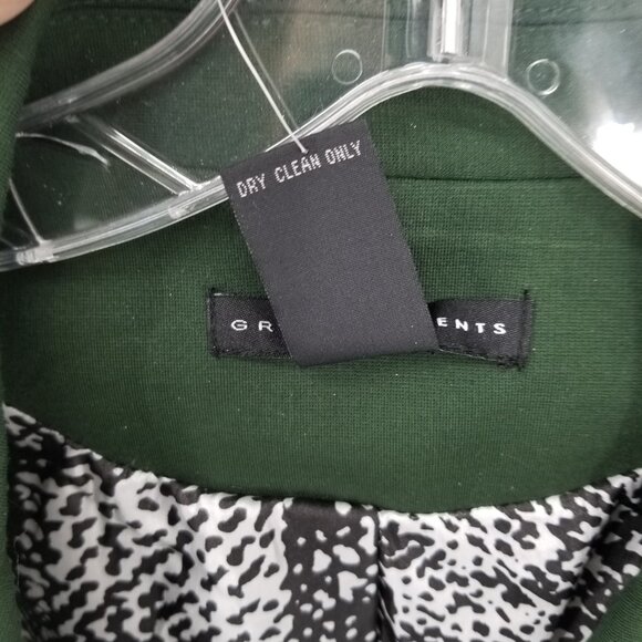 NWT Hunter Green Asymmetric Jacket / Blazer for Office or Evening -Size 12 - Picture 7 of 7